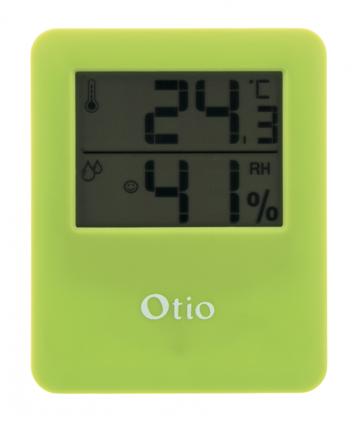 Thermomètre - hygromètre intérieur gris anthracite - Otio