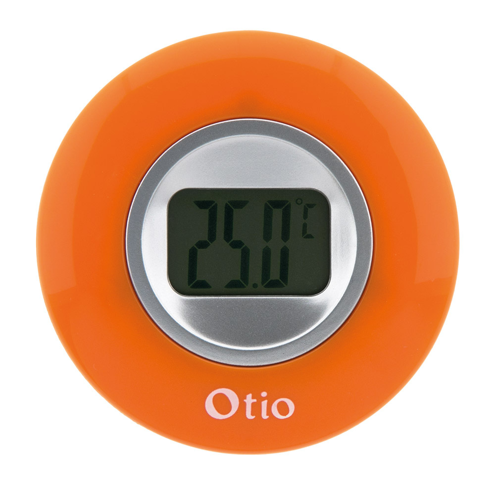Thermomètre d'intérieur orange